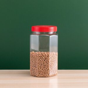 Hexagonal pet plastic bottle 400ml - 1050ml