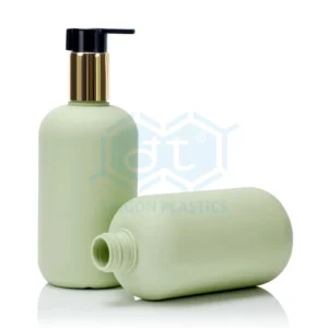 Round HDPE Shampoo/Shower Gel Bottle; Capacity 200ml – 500ml