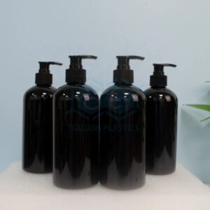 Round-Shoulder PET Bottles for Shampoo & Shower Gel; 250ml – 1000ml
