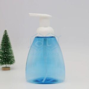 Transparent PET Cosmetic Foam Pump Bottles; Capacity 300ml – 1000ml