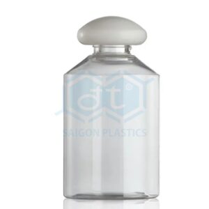 Transparent PET Plastic Cosmetic Bottles; Capacity 100ml – 1000ml