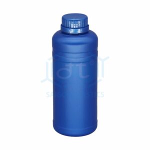 HDPE plastic bottle for agricultural chemicals, round and tapered shape; capacity 500ml - 3000ml