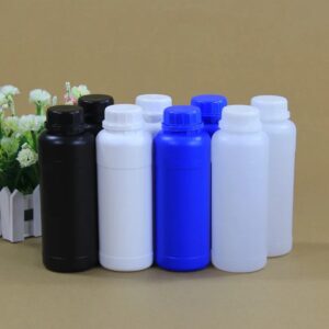 HDPE plastic bottles for agricultural chemicals; capacity 500ml - 3000ml