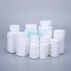 HDPE Plastic Bottle for Pharmaceutical Tablets/Powders; Capacity 20ml – 200ml