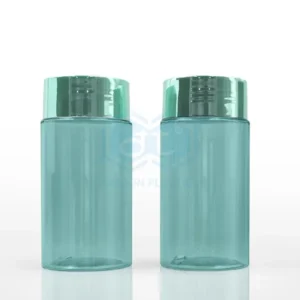 PET plastic bottles for pharmaceuticals; capacity 100ml - 250ml