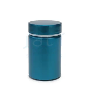 Electroplated PET plastic bottles for pharmaceuticals; capacity 100ml - 180ml