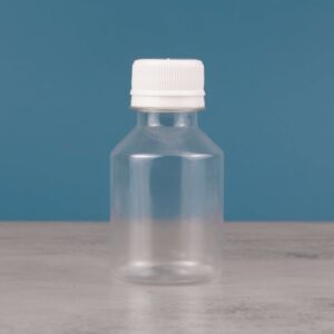 100ml clear PET bottle