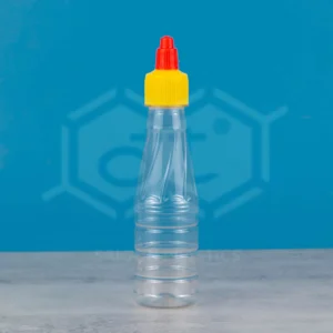 190ml clear PET plastic bottle