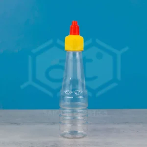 190ml clear PET plastic bottle