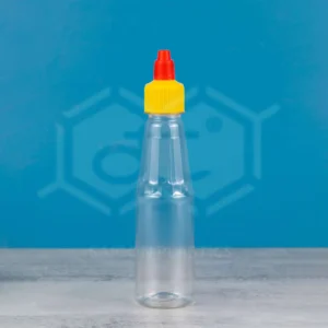 200ml clear pet plastic bottle