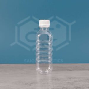 250ml clear PET plastic bottle