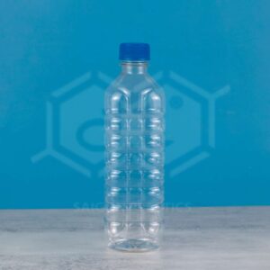 500ml clear pet plastic bottle