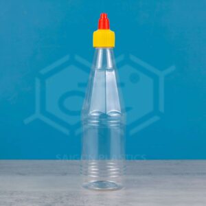 500ml clear pet plastic bottle