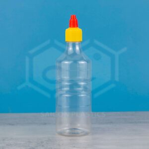 500ml clear pet plastic bottle