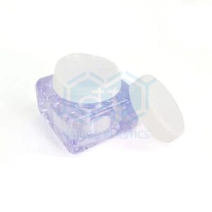 High quality PP plastic body lotion/cream jar; capacity 10ml - 100ml