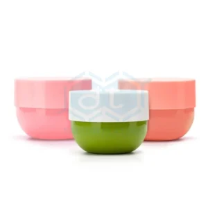 High quality pp plastic cosmetic jar; capacity 50ml - 500ml