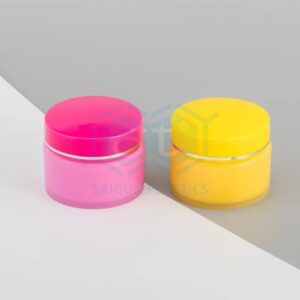High-quality pet plastic jars - Moisturizer and eye cream jars; capacity 10ml - 100ml