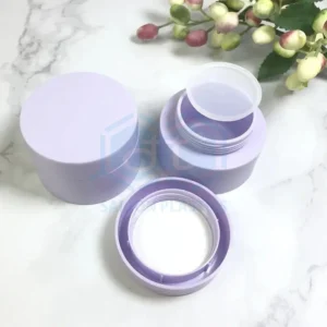 PP plastic jar for skin care, eye cream; capacity 30ml - 200ml