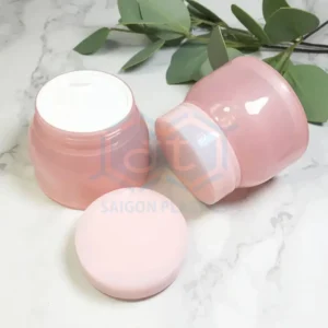PP plastic jar for cream; capacity 100ml - 300ml