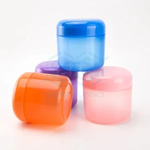 Round plastic jar, high quality pp plastic for skin cream; capacity 300ml - 1000ml