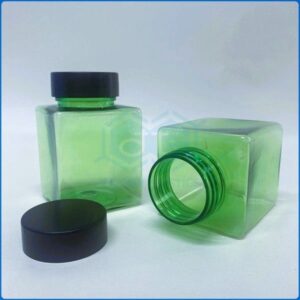 150ml square PET plastic bottle