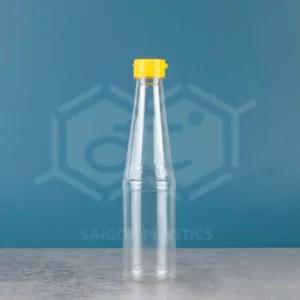 300ml clear pet plastic bottle