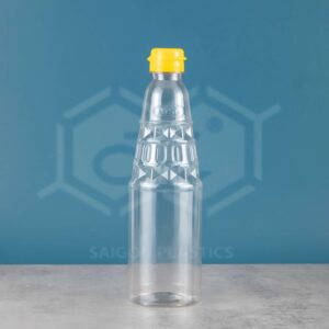 500ml clear pet plastic bottle