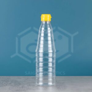 500ml clear pet plastic bottle