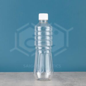 500ml clear pet plastic bottle