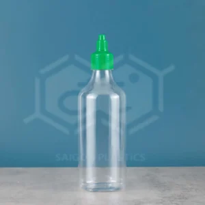 500ml clear pet plastic bottle